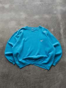 Reebok: Vintage Blue Reebok Sweatshirt (XL)