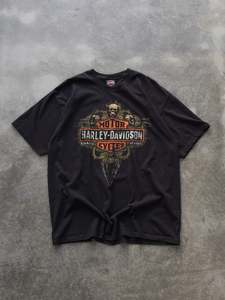 Vintage Harley Davidson: Vintage Harley-Davidson West Virginia Tee (XL)