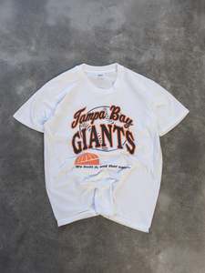 Vintage 90s White Tampa Bay Giants Tee (XL)