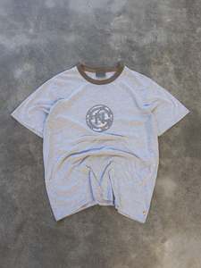 Vintage Sale: Vintage Grey Nautica Jeans Co. Ringer Tee (L)