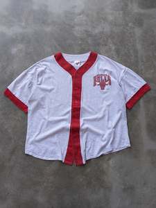 Vintage Chicago Bulls Button Tee (XL)