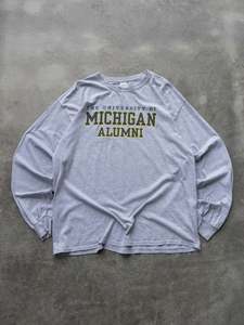 Vintage University of Michigan Alumni Long Sleeve (XL)