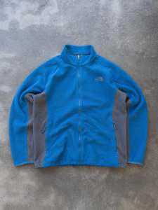 Vintage Sweatshirts: Vintage Blue The North Face Fleece (L)