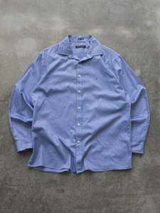 Vintage Blue Tommy Hilfiger Shirt (L)