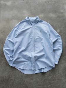 Vintage Blue Ralph Lauren Shirt (L)