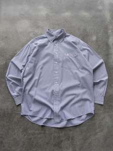 Vintage Navy Stripe Ralph Lauren Shirt (M)