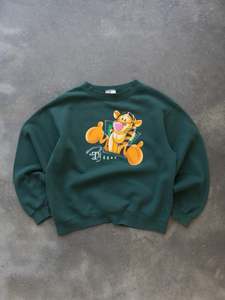 Earth Tones: Vintage Disney Tigger Sweatshirt (10-12Y)