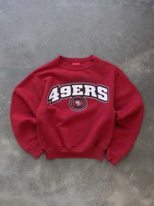 Earth Tones: Vintage San Francisco 49ers Sweatshirt (10-12Y)