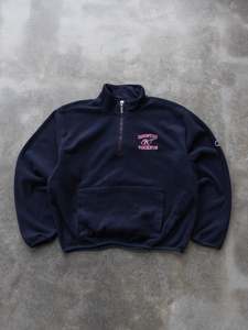 Fleece: Vintage Navy Champion Houston Rockets Fleece (XL)