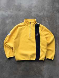 Fleece: Vintage Yellow Nautica Competition Fleece (S)