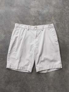 Vintage Shorts: Vintage Beige Ralph Lauren Shorts (W33)