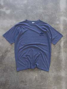 Adidas: Vintage Navy Adidas Tee (XL)