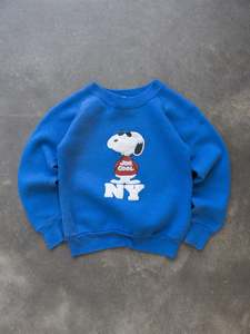 Vintage 90s Snoopy Joe Cool NY Sweatshirt (6-8Y)