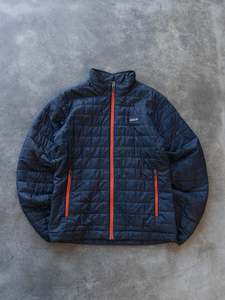 Patagonia: Vintage Navy Patagonia Nano Puff Jacket (S)