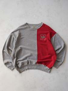 20 Off November 2025 Add To Sale: Vintage 90's Nebraska Huskers Sweatshirt (XL)