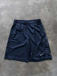 Vintage Navy Nike Basketball Shorts (M)