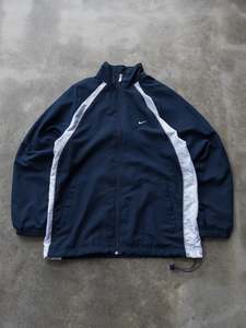 Vintage Navy Nike Windbreaker (XL)