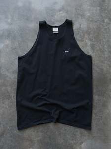 Vintage Black Nike Singlet (XL)