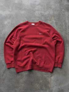 Vintage 90s Red Nike Sweatshirt (L)