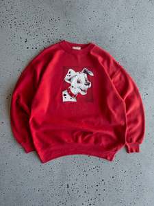 Vintage Sweatshirts: Vintage 101 Dalmatians '90s Sweatshirt (M)