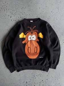 Vintage Sweatshirts: Vintage Bullwinkle J. Moose 1993 Sweatshirt (XL)