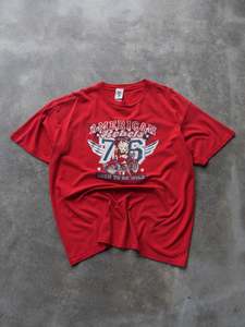 Vintage Disney Cartoon: Vintage 2004 Betty Boop American Rebels Tee (XL)