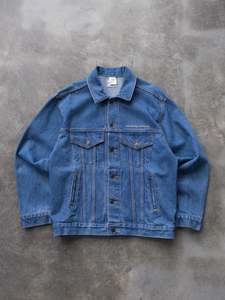 Vintage Jackets: Vintage 90s Universal Studios Denim Jacket (M)