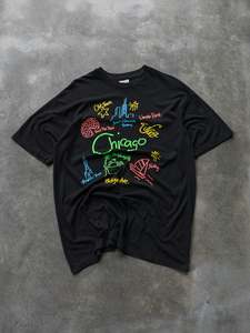 Vintage 1989 Chicago Skyline Tee (XL)