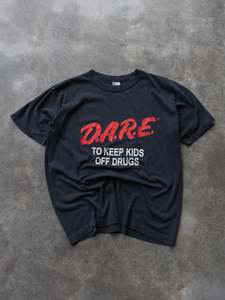 Vintage 90s D.A.R.E. Graphic Tee (M)