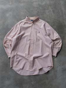 Vintage Peach Ralph Lauren Shirt (L)
