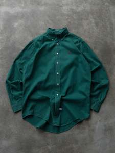 Vintage Green Ralph Lauren Shirt (M)