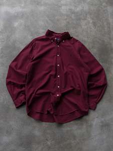 Vintage Burgundy Ralph Lauren Shirt (L)