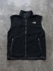 Fleece: Vintage Black The North Face Fleece Vest (L)