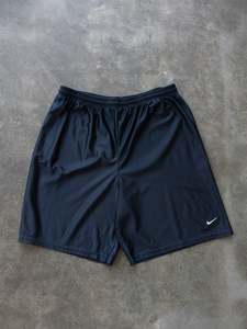 Vintage Shorts: Vintage Navy Nike Shorts (L)