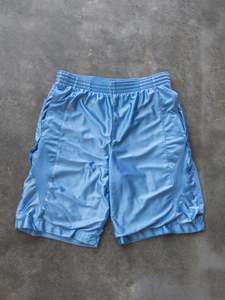 Vintage Shorts: Vintage Light Blue Nike Basketball Shorts (M)