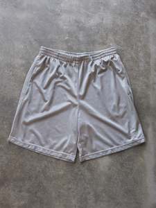 Vintage Grey Starter Mesh Shorts (M)