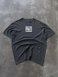 Nautica: Vintage Grey Nautica Plane Graphic Tee (M)