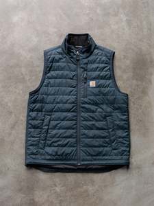 Vintage Carhartt Rain Defender Puffer Vest (L)
