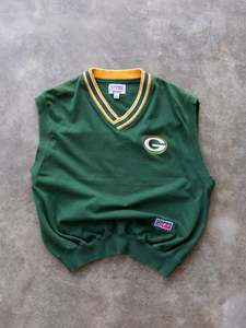 Vintage 90s Pro Line Starter Green Bay Packers Vest (XL)