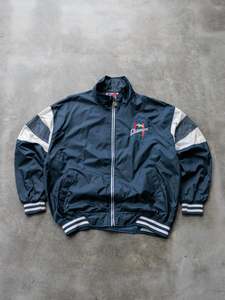 Vintage 1998 Navy Denver Broncos Super Bowl Champions Jacket (L)