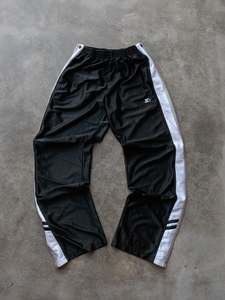 Vintage 00s Black Starter Track Pants (S)