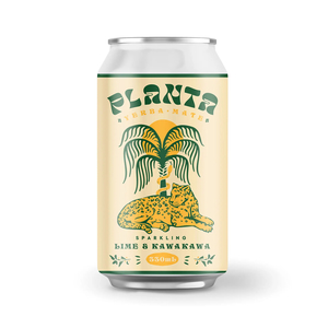 Products: Lime & Kawakawa 6 x 330ml - Yerba Mate Sparkling Tea Planta Mate NZ