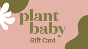 Gift Accessory: Plant Baby Gift Card