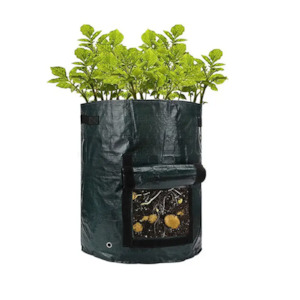 Pots Trays: Vegetable Grow Bag - Dark Green (26.5L)
