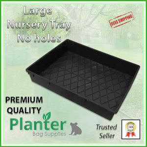 Large Nursery Tray Solid Base