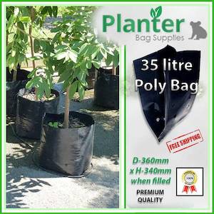 35 litre Polyethylene Plant Growbags PB60
