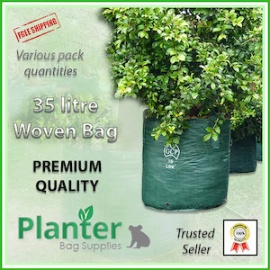 Products: Woven Planter Bags – 35 ltr