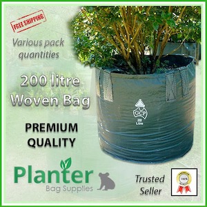 100 Ltr – 400 Ltr: Woven Planter Bags – 200 ltr
