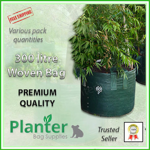 100 Ltr – 400 Ltr: Woven Planter Bags – 300 ltr