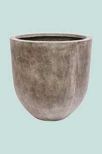 Midweight Fibrecrete Planters: Mohaka Tall Egg Planter Range - 3 Colours - 3 Sizes